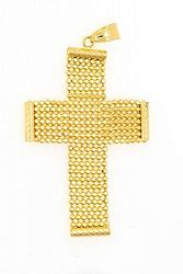 Крест из желтого золота 585 пробы 2,94 гр. б/у
