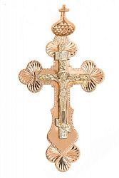 Крест из комбинированого золота 585 пробы 6,96 гр. б/у