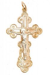 Крест из комбинированого золота 585 пробы 6,21 гр. б/у