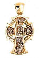 Крест из желтого золота 585 пробы 7,17 гр. б/у