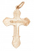 Крест из красного золота 585 пробы 4,13 гр. б/у