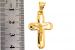 Крест из желтого золота 750 пробы 4 гр. б/у