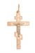 Крест из красного золота 585 пробы 1,57 гр. б/у