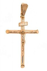 Крест из красного золота 585 пробы 4,06 гр. б/у